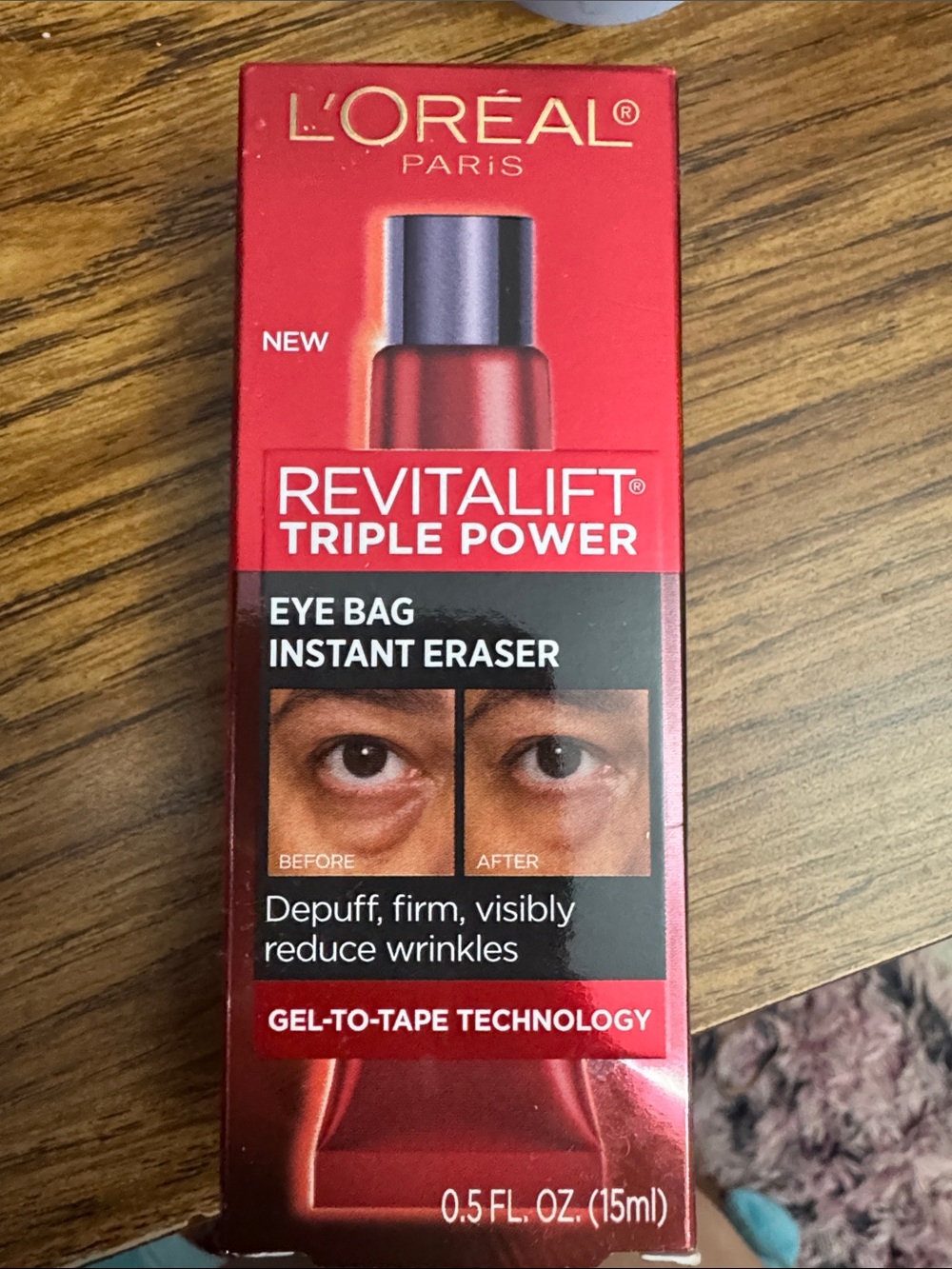 NIB L'Oréal Revitalift Triple Power Eye Bag Instant Eraser